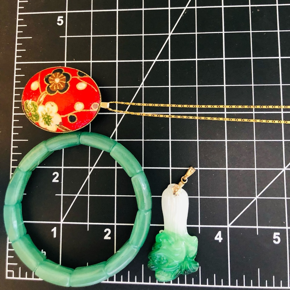Asian Cabbage Jewelry lot - Picture 10 of 13
